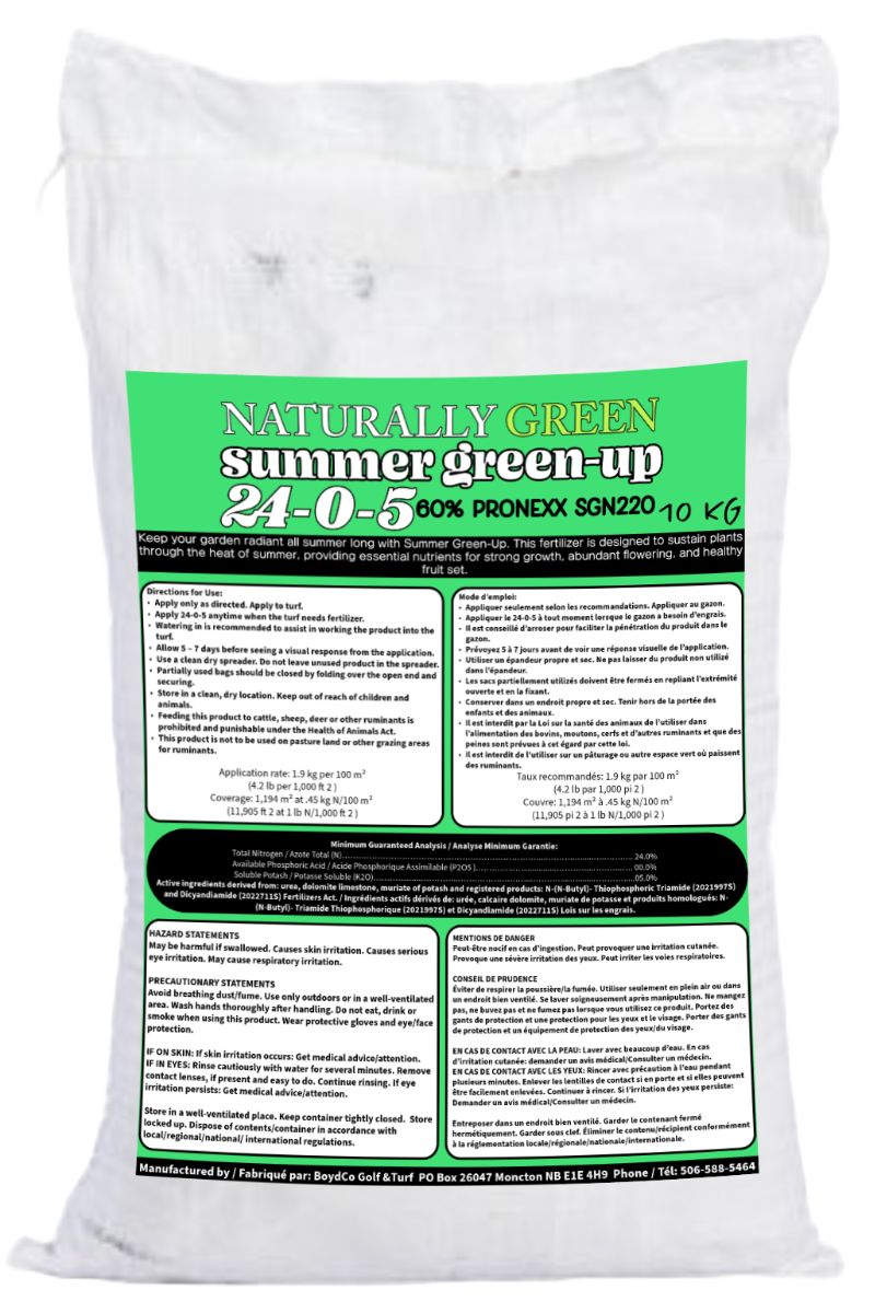 Summer Green-Up 24-0-5 10KG