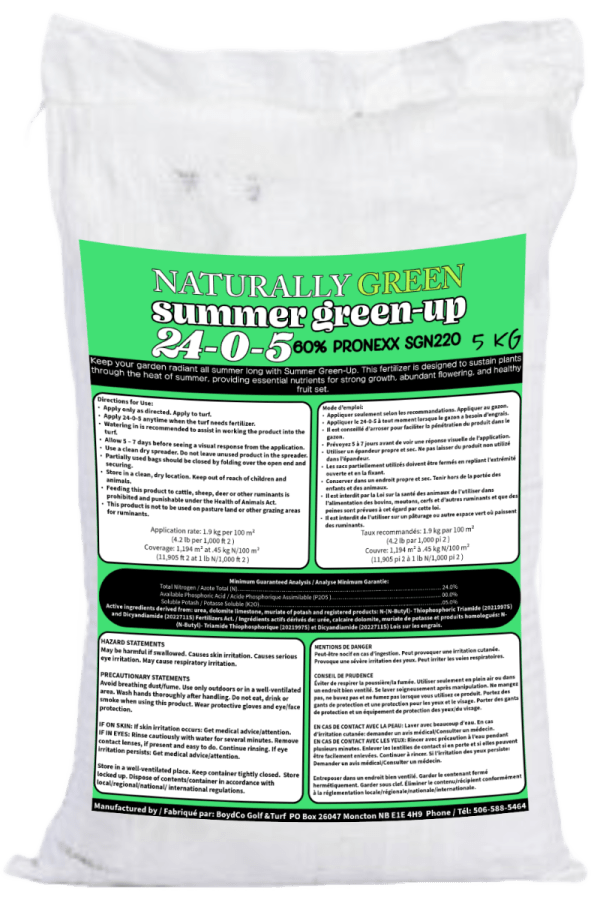 Summer Green-Up  24-0-5   5KG