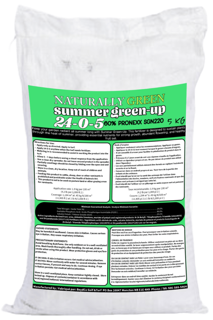 Summer Green-Up 24-0-5 5KG